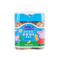 Peppa Pig 小猪佩奇 手指饼干香蕉味105g/瓶