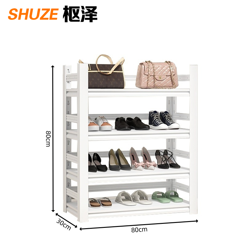 枢泽 钢制鞋架 80*30*80cm 组高清大图