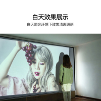轟天砲(PonerSaund)M5wifi 投影仪家用4K全高清1080p办公商用智能投影机新款3D手机家庭影院无屏电视