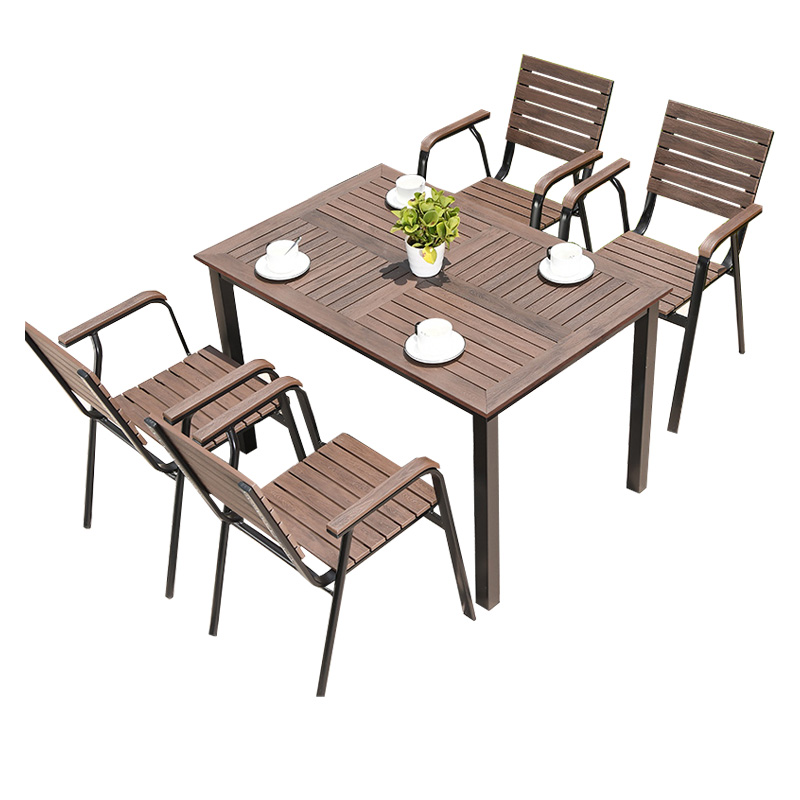 翼澜 露天桌椅 120cm 套高清大图