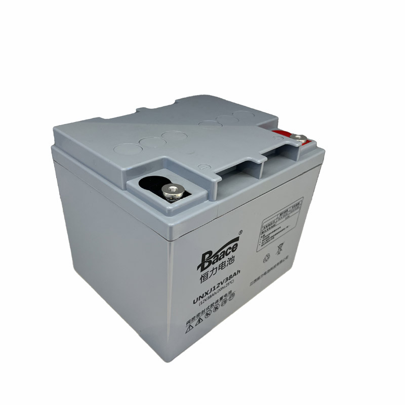 BAACE恒力胶体蓄电池UNXJ12V38Ah(含配件卸货) 块高清大图