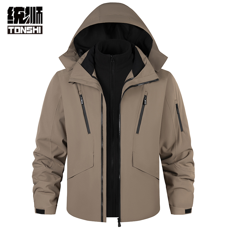 统狮 冲锋衣两件套 CF3 套高清大图