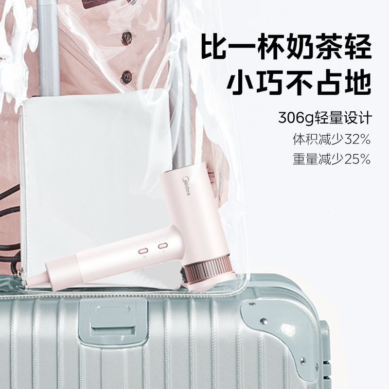 美的高速电吹风星光粉(礼盒款)高清大图
