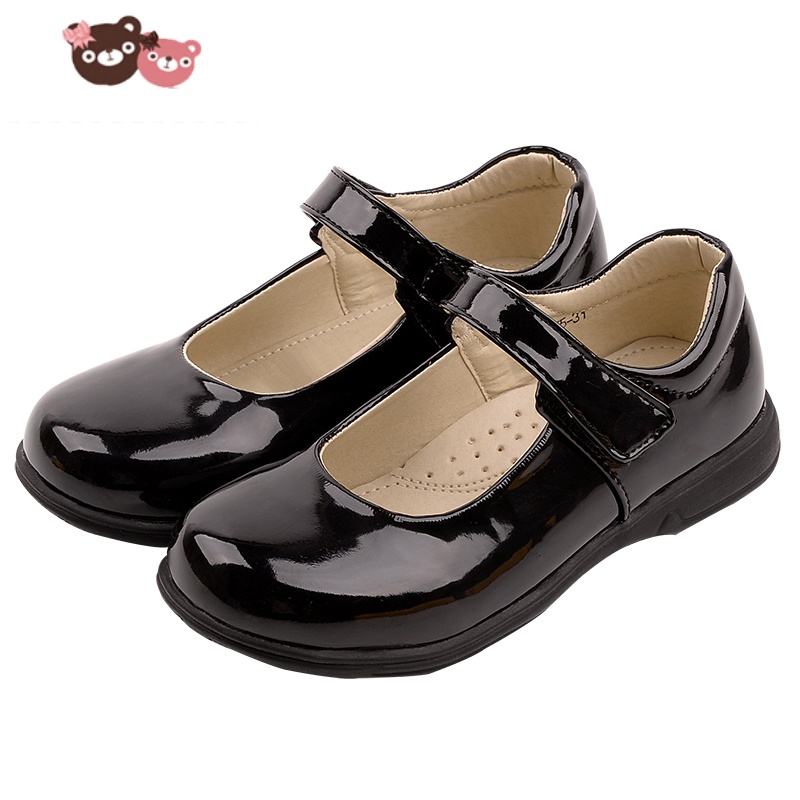 绿彩虹光女童黑色皮鞋女孩中小学生礼服鞋儿童舞台表演出鞋公主鞋专用