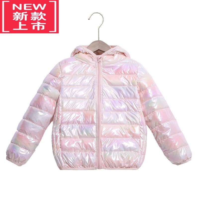 可莉允女童轻薄款羽绒棉服秋冬大童短款棉袄8儿童棉衣冬装外套9洋气12岁图片
