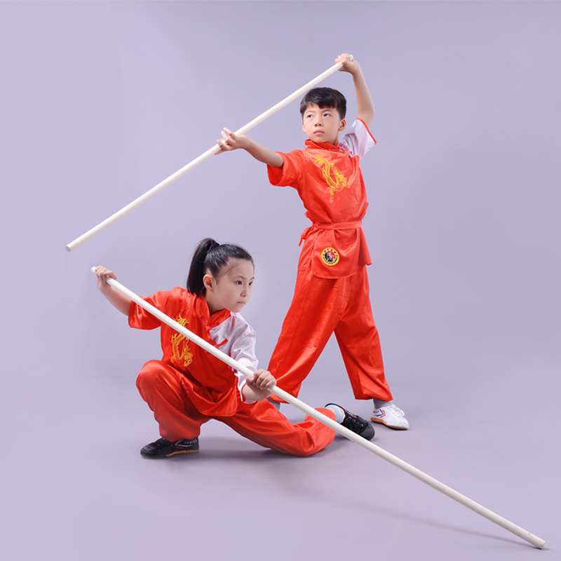 白蜡杆武术棍少林齐眉棍表演长短棍枪杆白腊杆太极棍闪电客开背木棍