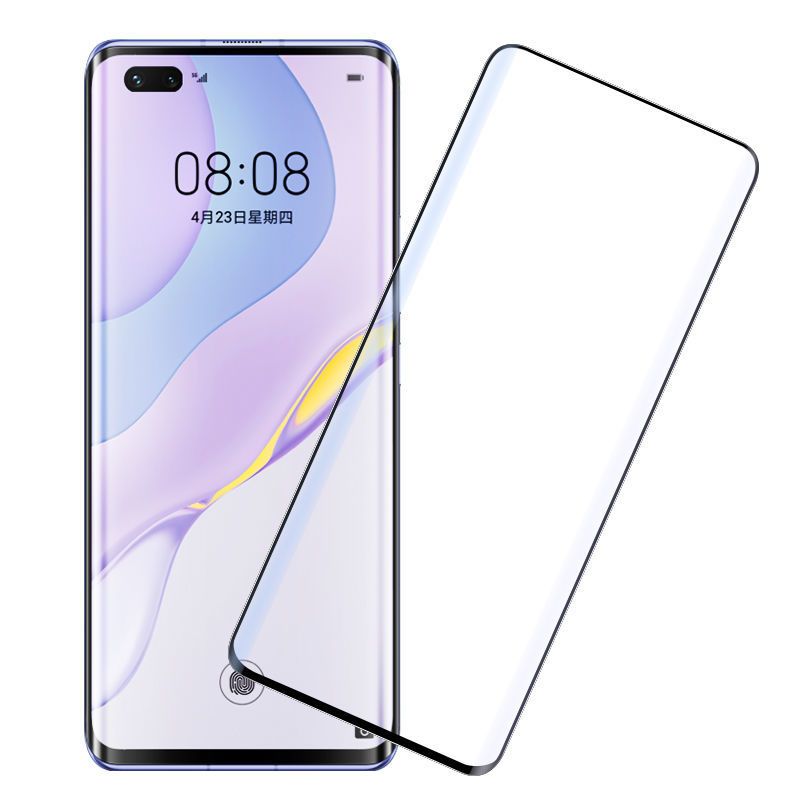 nova7pro钢化膜全屏nova7es高清手机膜曲面覆盖抗蓝光抗指纹
