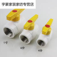 塑料带螺纹内丝球阀PPR/PVC内牙阀内丝钢芯球阀水阀开关4分PPR内丝钢芯球阀6分