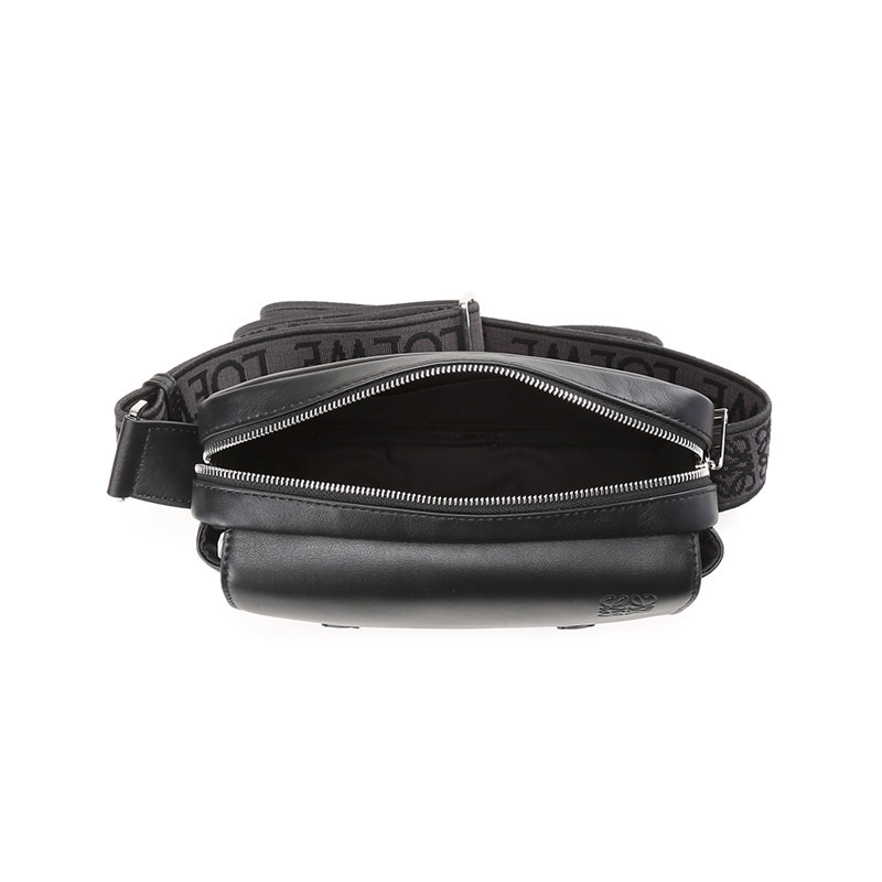 罗意威loewe男士军事风格系列牛皮革邮差包单肩斜挎包超小号b553a72