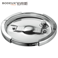 铂帝斯(BODEUX)金星1号 304不锈钢压力锅家用高压锅22cm 燃气电磁炉通用6L