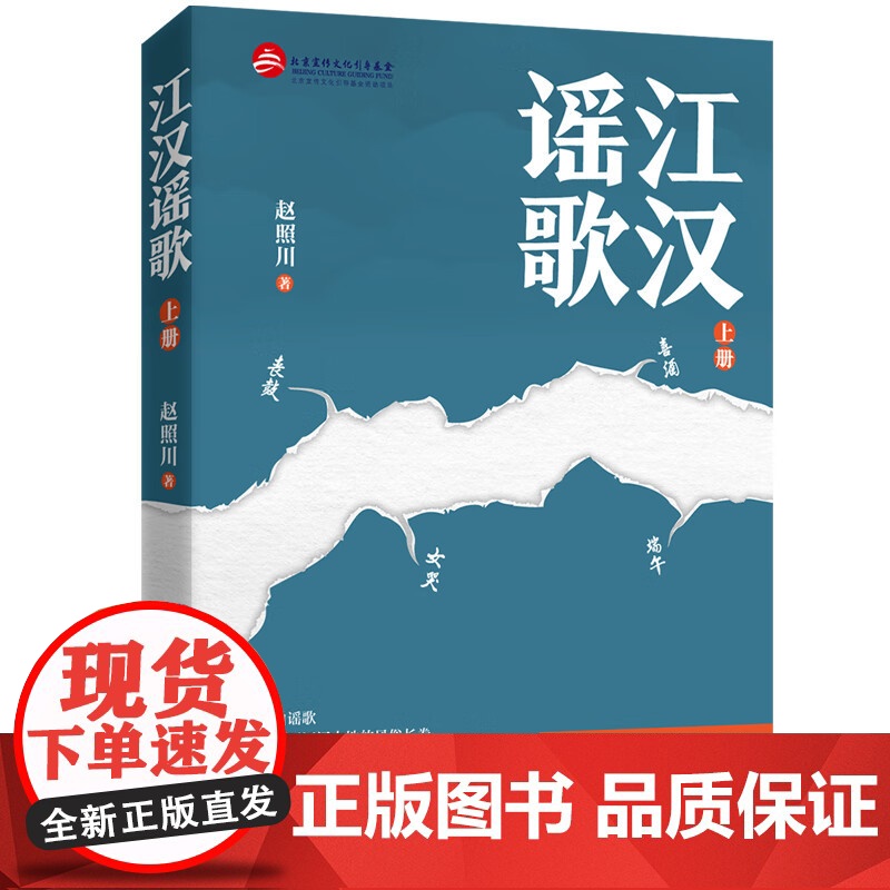 江汉谣歌 全两册 赵照川 著 小说高清大图