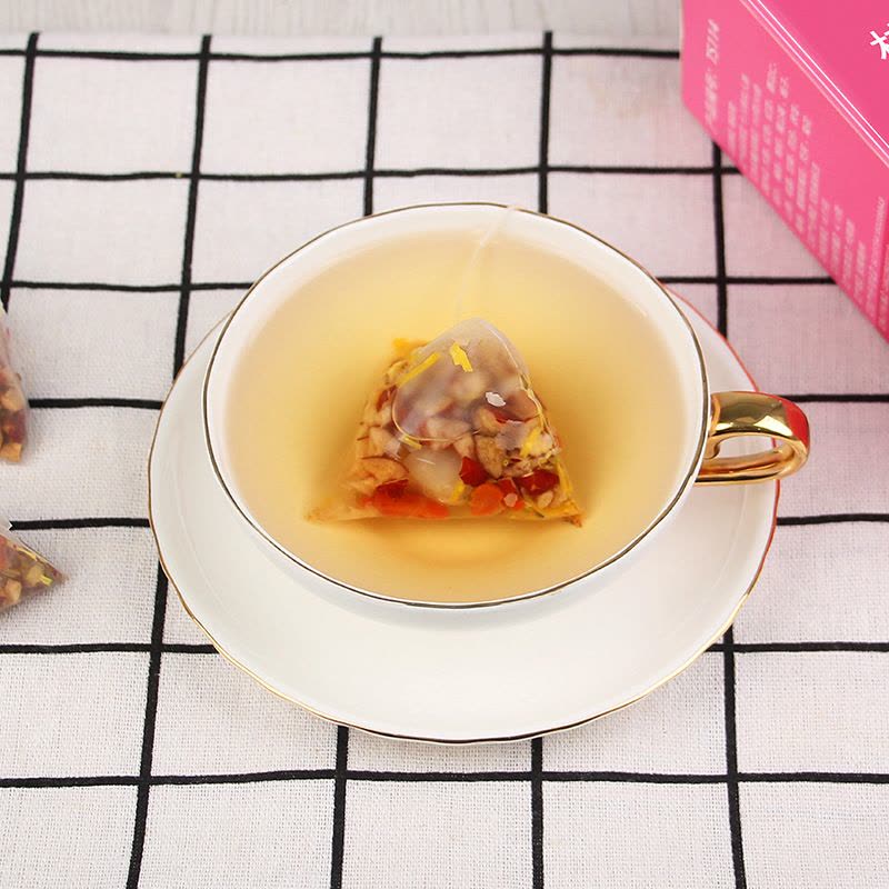 谯韵堂桂圆红枣枸杞姜茶120g/盒图片