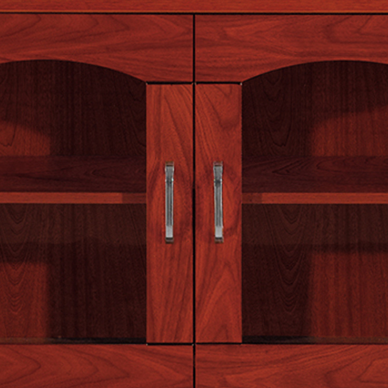 风雷顺胡桃色餐边柜简约茶水柜二门800*400*860高清大图