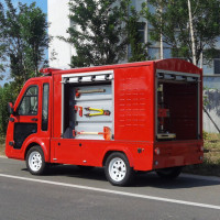 果途(GUOTU)纯电动四轮消防巡逻车 微型水5000瓦+72v150ah*9只铅酸电池刹车助力