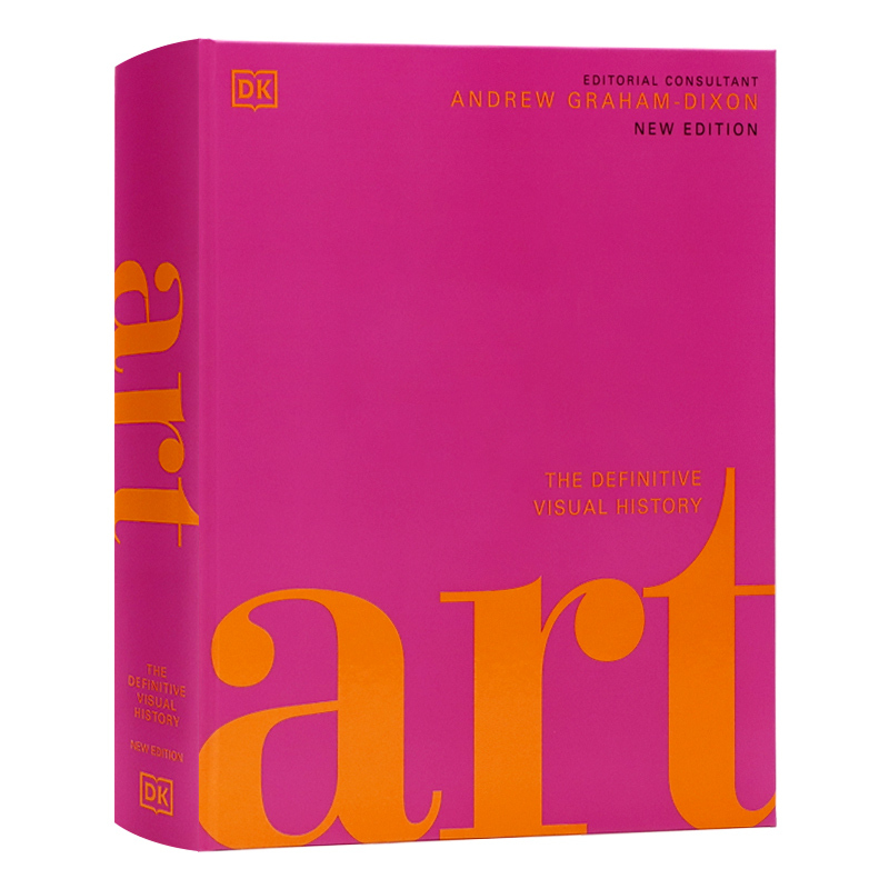 [正版]DK艺术博物馆 英文原版 Art The Definitive Visual Guide 艺术历史作品名人