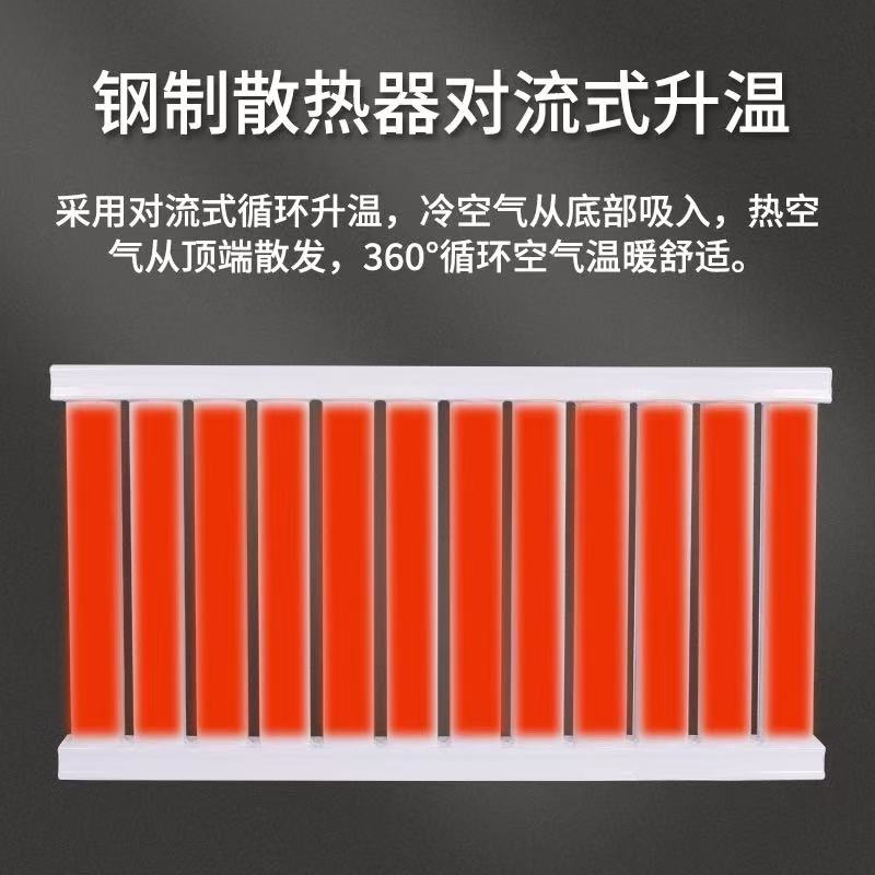 中锦科技 暖气片 钢制板式散热器全高550mm中心距500mm总长2.8m 28柱组高清大图