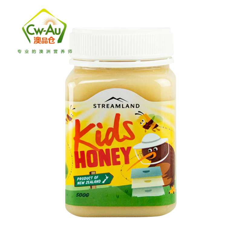 Streamland 儿童蜂蜜 500g 1瓶装 含多种矿物质 新西兰进口高清大图
