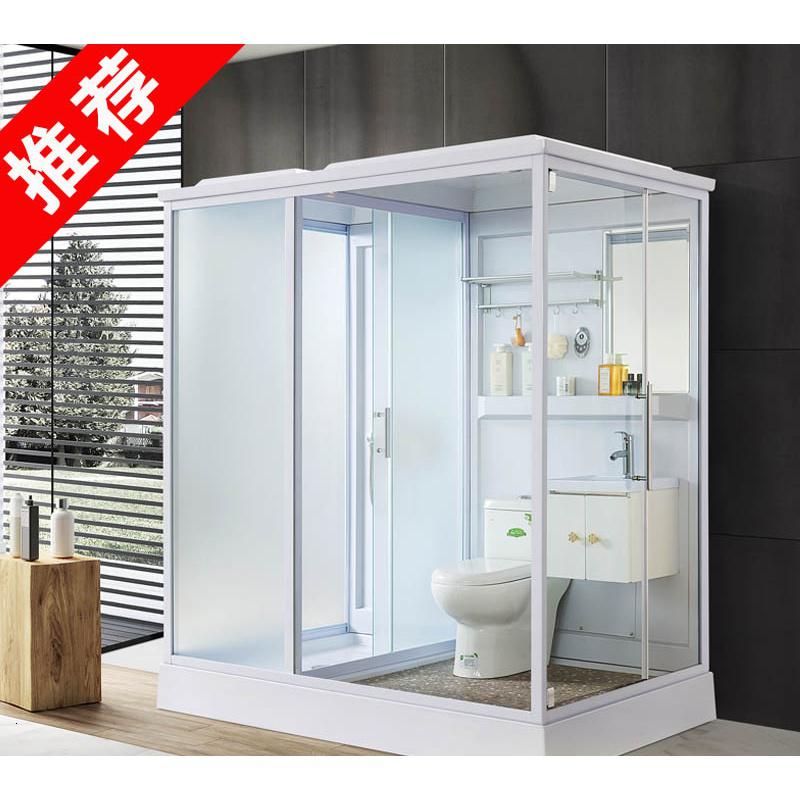 整体淋浴房卫生间家用闪电客一体式简易移动洗澡间玻璃浴室厕所户外