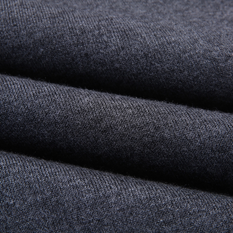 花花公子2024冬季加绒毛衣男V领保暖加厚款鸡心领宽松针织打底衫高清大图