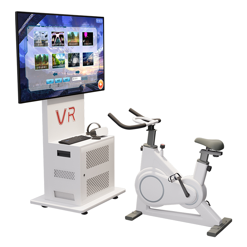伍贰伍WEW-VRDC VR动感单车vr心理健康教育主题虚拟现实自行车体感游戏一体机