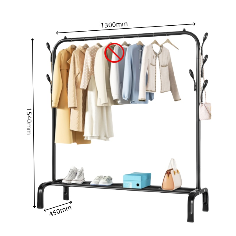 彭梵落地晾衣架 阳台晾衣架1300*450*1540mm个