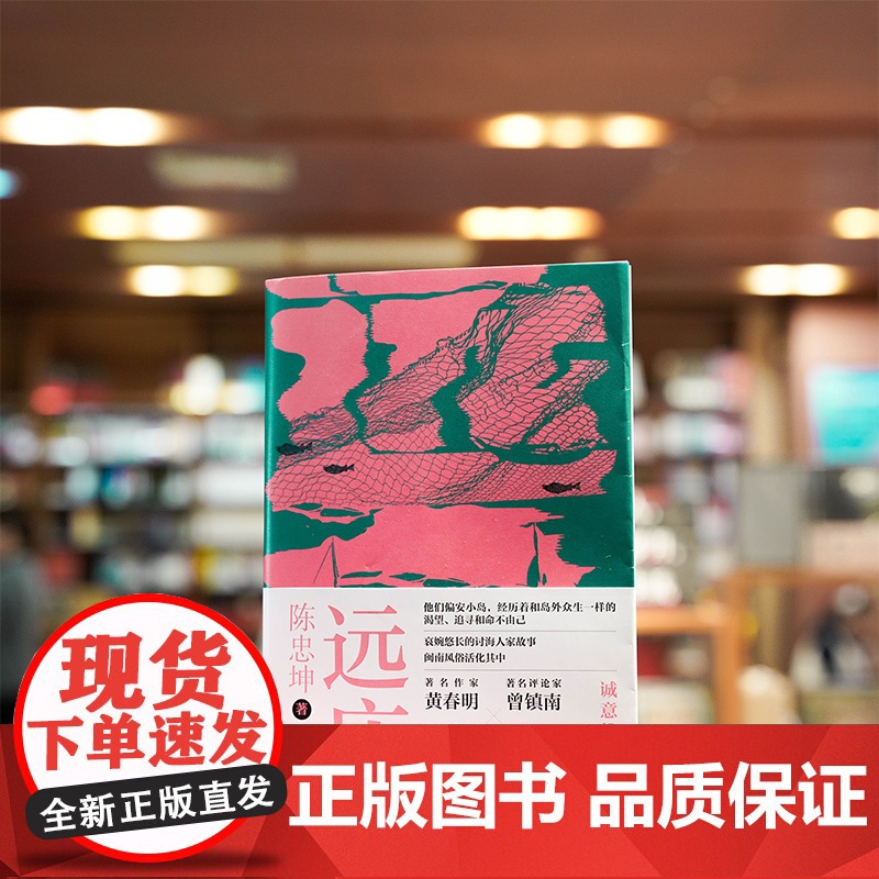 亲签 远庄 陈忠坤 著哀婉悠长的讨海人家故事以孩子的视角看闽南小岛渔村几代人的奋斗抗争闽南风俗活化其中乡土小说随笔书高清大图