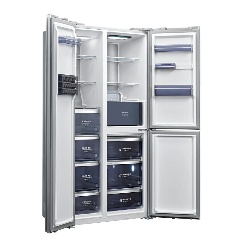 西门子 KT92AA320C 嵌入零度保鲜除味530L 一级能效 智能风冷无霜 白色商用冷藏展示柜高清大图