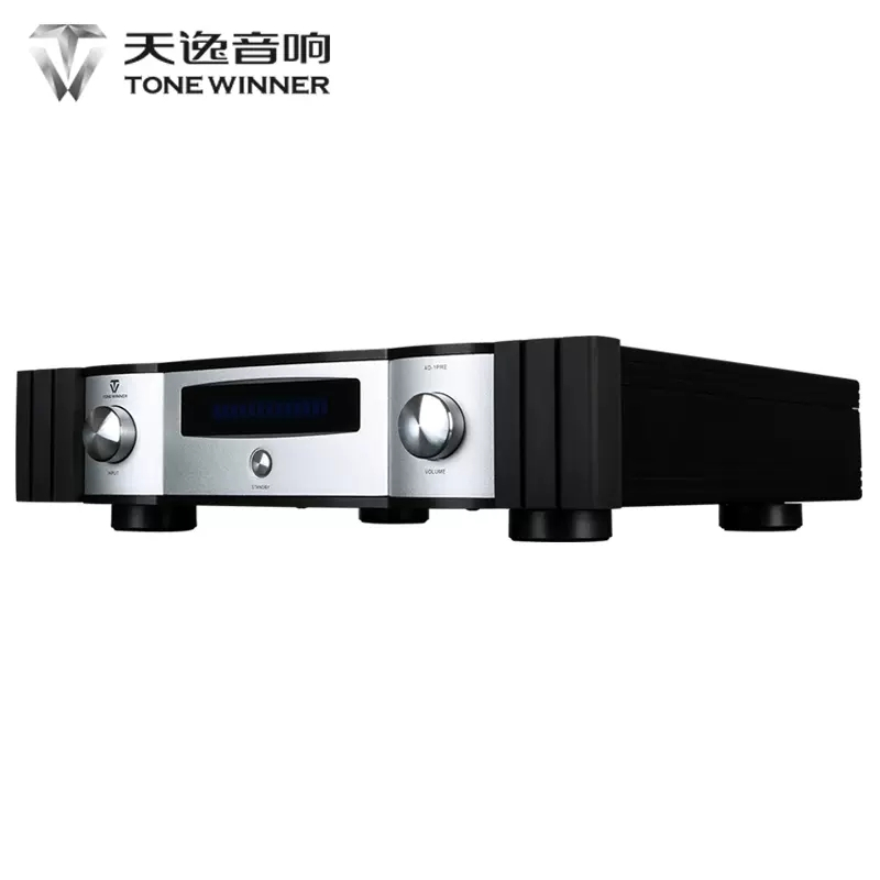 Winner/天逸 AD-1PRE+ 解码前级功放金属专业功放2.0声道hifi功放带平衡