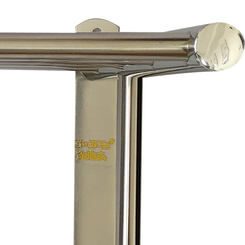 金迪乐浴室壁挂毛巾架子双层加厚浴巾架50*20*45cm/组高清大图