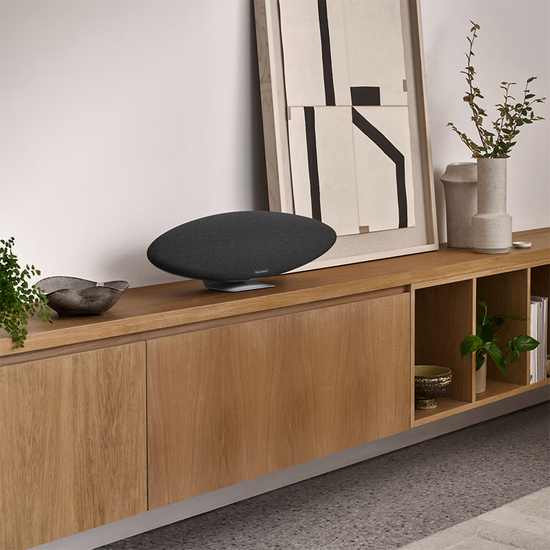 宝华韦健Zeppelin Pro齐柏林飞艇第6代 B&W无线HIFI蓝牙音箱家用桌面音响5代升级 太空灰高清大图