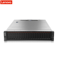 联想(ThinkSystem)SR650 2U机架式服务器(至强金牌4210R*2 256GB内存 480G固态*2+960G固态*5 含银河麒麟服务器操作系统V10)