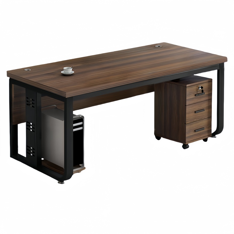 伊科飞特1.6米办公桌1600*600*740mm套高清大图