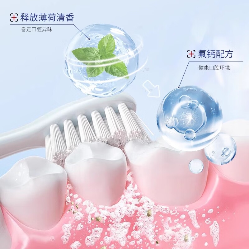 花王(KAO)牙膏固齿护牙龈牙膏套装除口腔异味清新口气薄荷牙膏3支原装进口高清大图