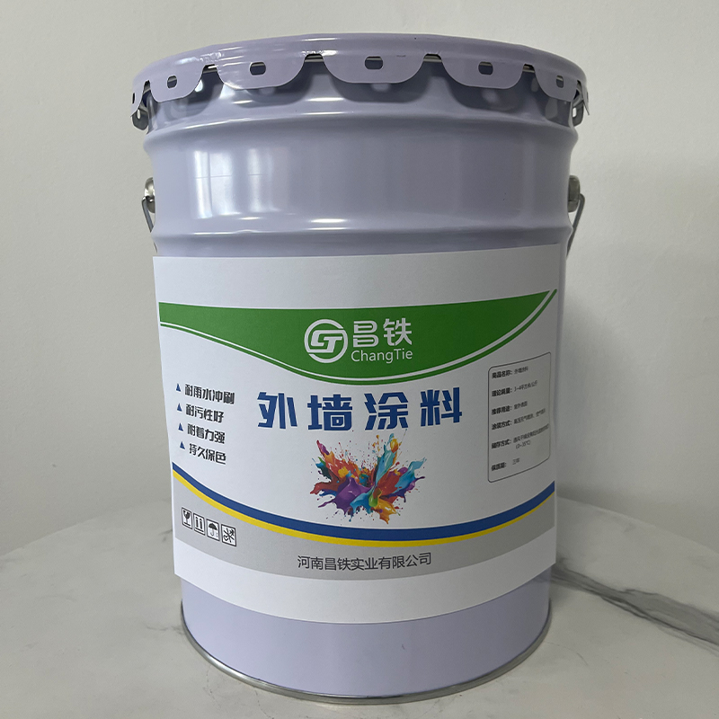 昌铁 涂料 墙面修补膏腻子粉修复内墙涂料刷大白墙 砖灰色 桶高清大图