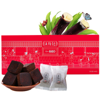 王锦记手工老红糖块400g/盒装单独小包装礼盒云南土红糖块袋装 大姨妈产妇月子红糖礼盒