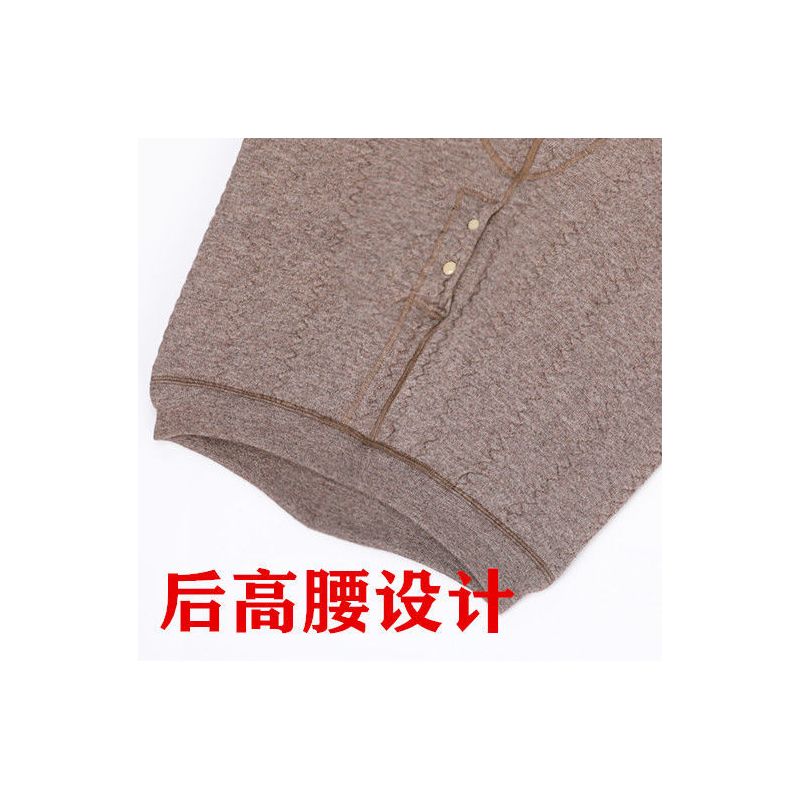 内蒙古高腰三层加厚驼绒棉裤的男女款中老年人户外加绒羊绒