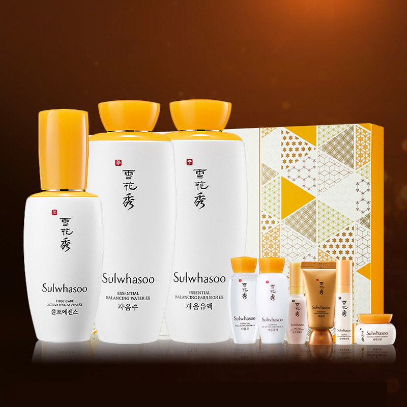 【人气套盒】Sulwhasoo 雪花秀 滋盈肌本润颜水乳两件套 + 润致润燥精华60ml