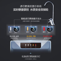 AO史密斯(A.O.Smith)厨下式家用直饮净水器R600ENA1 3:1废水比 1.5升大流量净水机