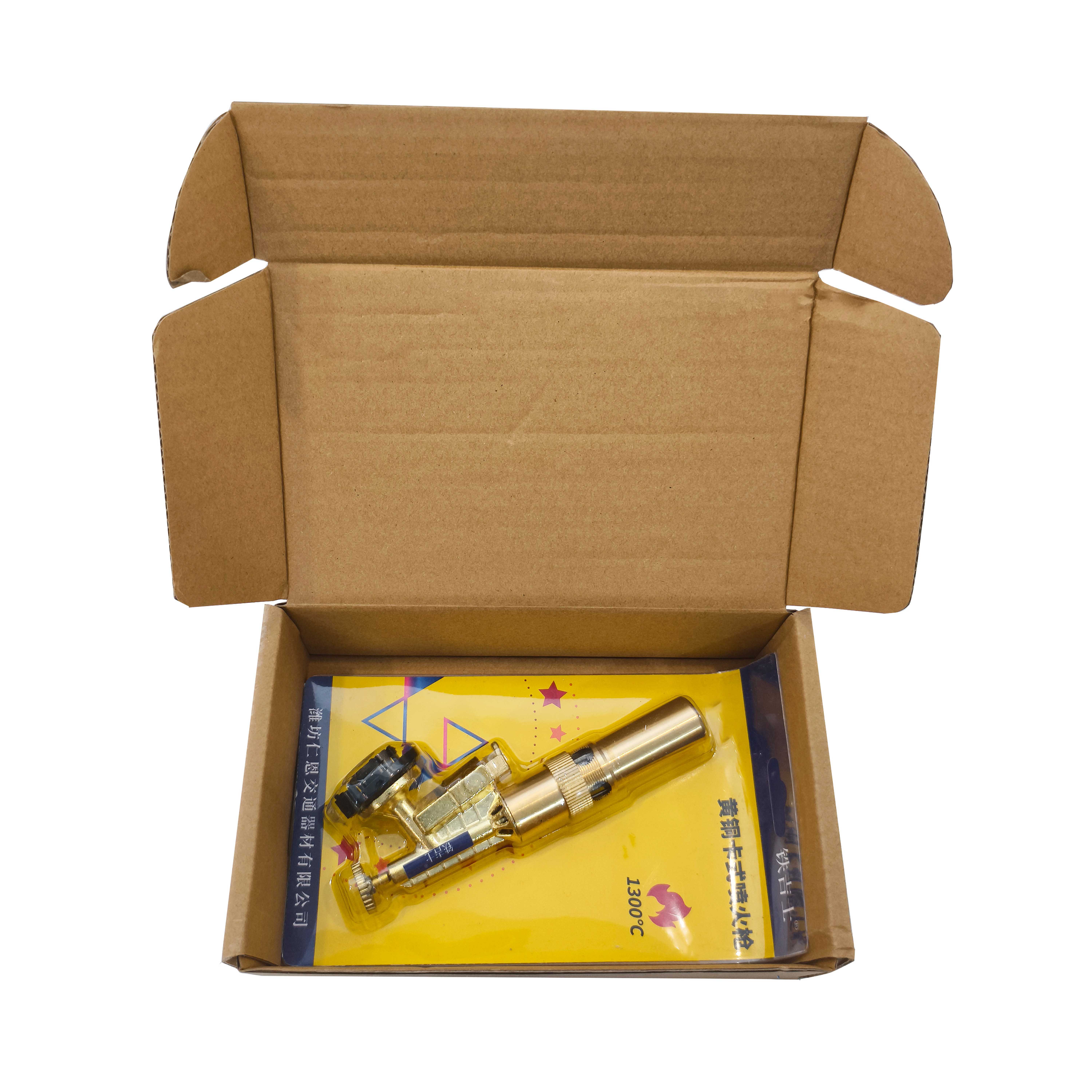 铁吉士 黄铜便携式喷枪头卡式气罐喷火枪 可倒置 个高清大图