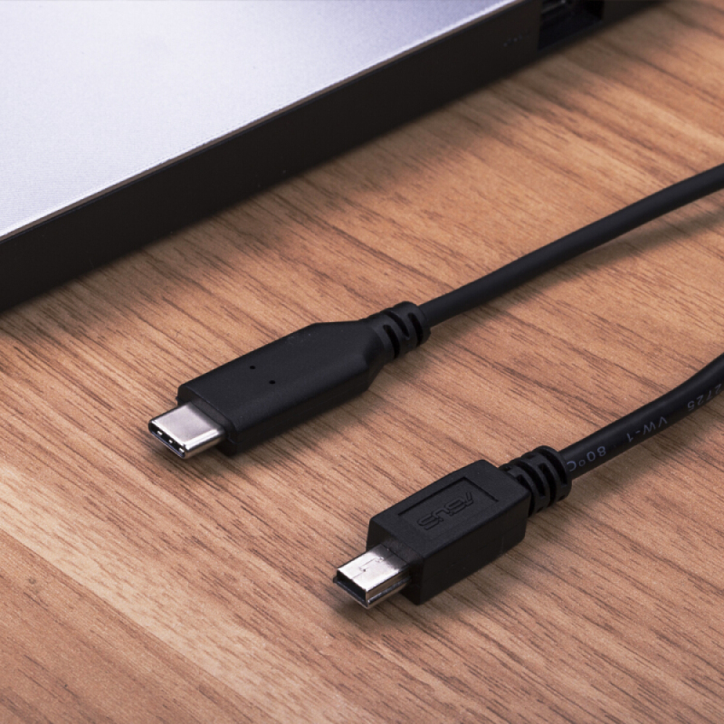 华硕 8倍速 外置DVD刻录机 移动光驱 金色 支持USB/Type-C接口