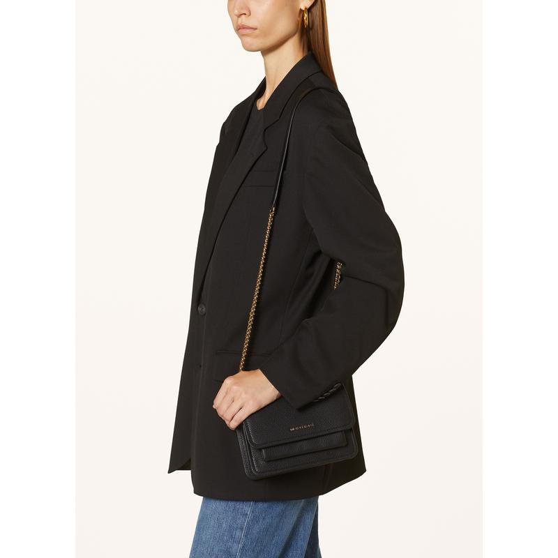 迈克·科尔斯(MICHAEL KORS)女士真皮磁扣单肩斜挎包多功能手机袋高清大图