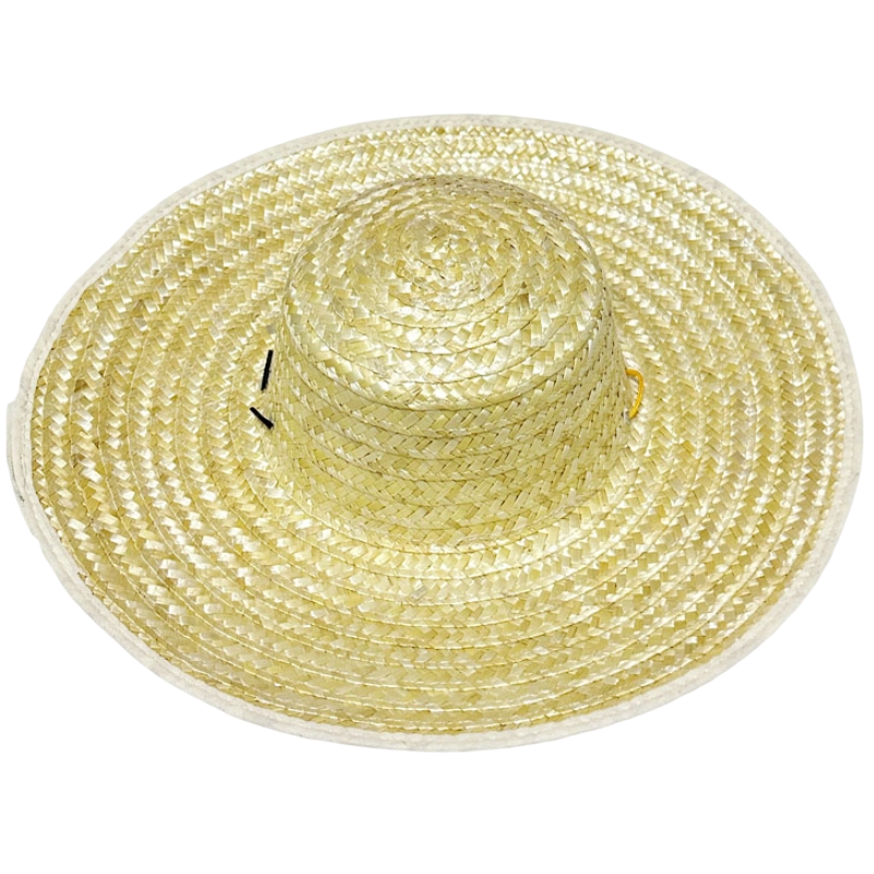 酷美智悦 包边防晒草帽42cm KM-CM1304 顶高清大图