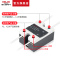 德力西固态继电器220v380v24v交流小型ssr直流控直流交流ssr-40da