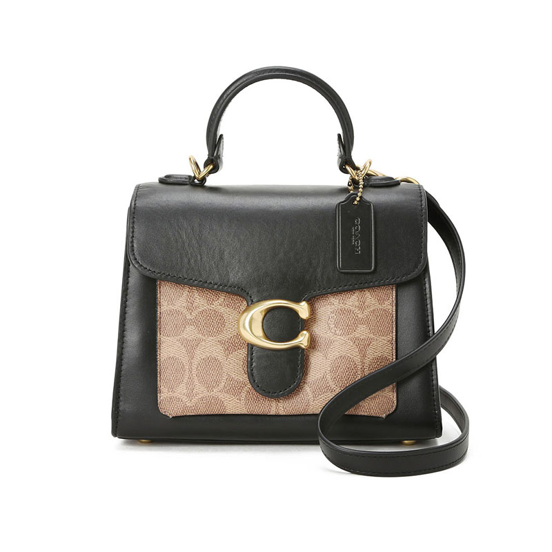 coach蔻驰女包 tabby通勤手拎包花拼皮斜跨包 870