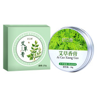 卜吻中医保健 30g艾草香膏 陈年艾草薄荷脑夏季清凉固体膏 厂家批发艾叶艾膏