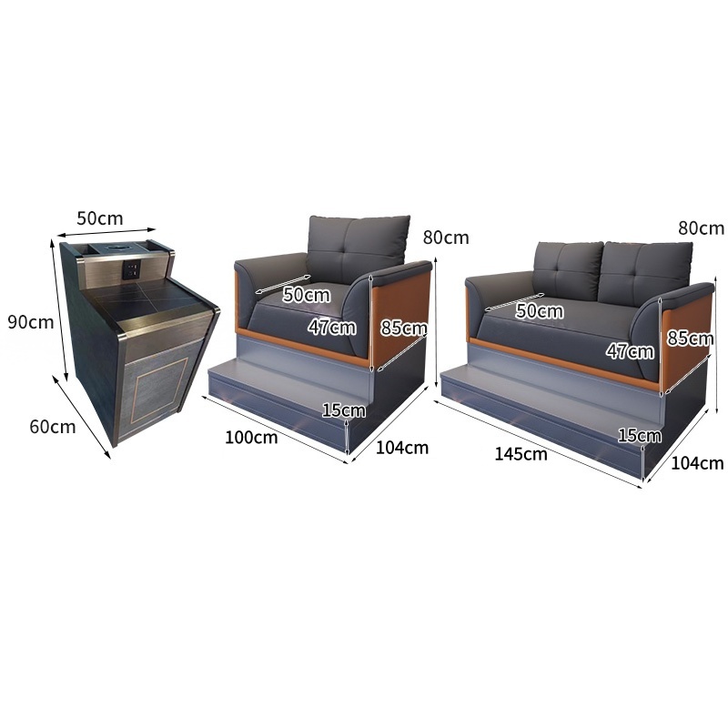 豫龙都 台球沙发 1+2+茶几 套高清大图