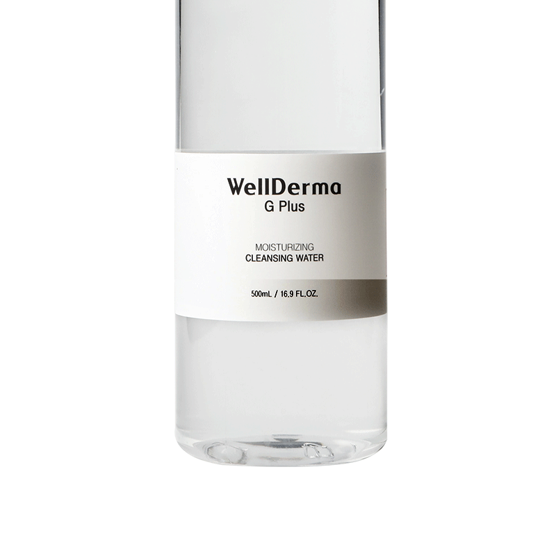 WellDerma梦蜗透润卸妆水500ml 温和舒适 深层清洁 眼唇彩妆轻松可卸 无刺激