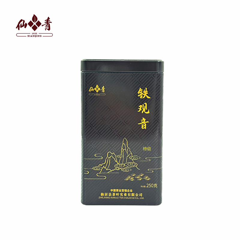 仙青特级铁观音250g金属罐装高清大图