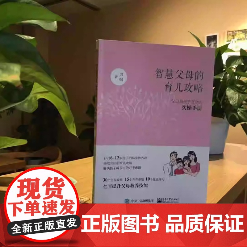 智慧父母的育儿攻略:父母与孩子互动的实操手册高清大图