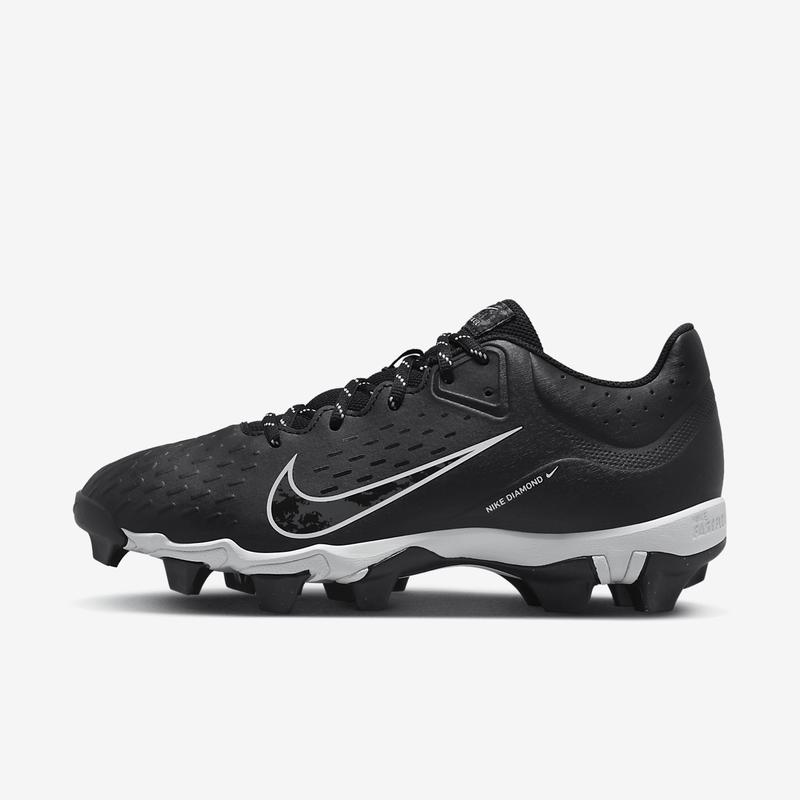 耐克(NIKE)棒球鞋女款轻便舒适防滑钉鞋运动训练钻石级比赛专业鞋 Black/Pure_Platinum/Iron_Grey 44